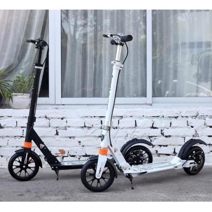 SKUTER DEWASA URBAN SCOOTER - OTOPET DISC BRAKE DAN REM CAKRAM URBAN