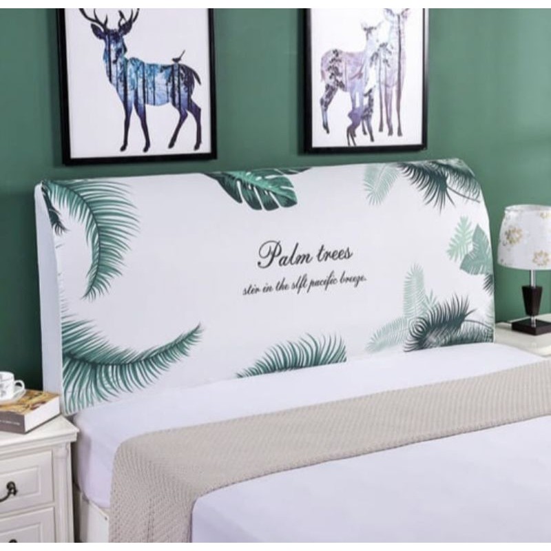 Sarung SANDARAN tempat tidur - Cover HEADBOARD import strecth