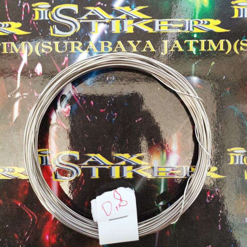 Kawat Neklin pancing 0,80 soft lemas kuat kawat pancing