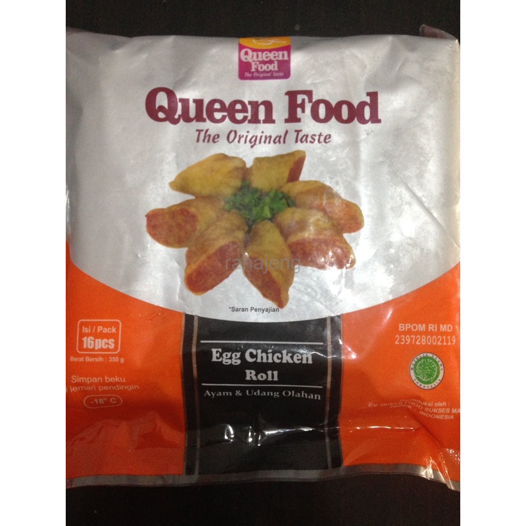 

Frozen Food Queen Food Chicken Egg Roll