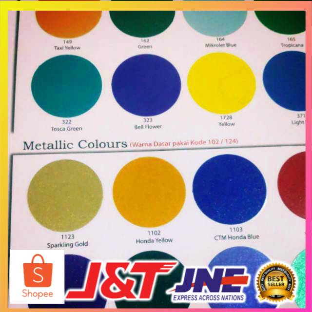 READY,,,... Cat semprot pilox samurai paint 1123 sparkling cat gold velg vario new