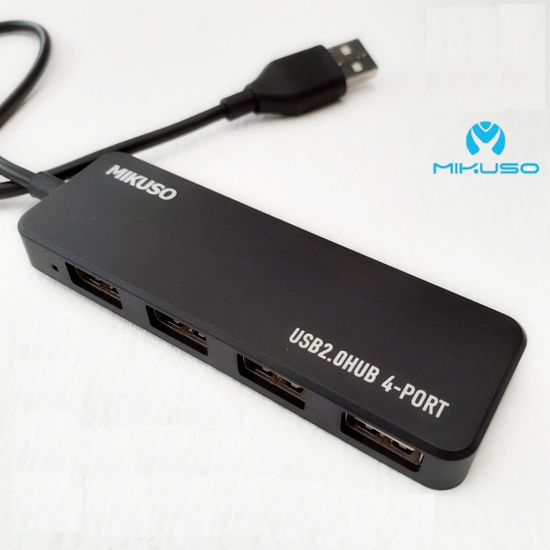 USB HUB 2.0 Mikuso HUB-011 usb hub 4 Port USB Super Speed Ultra Slim