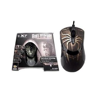 Mouse A4 Tech Gaming XL-747H Spider