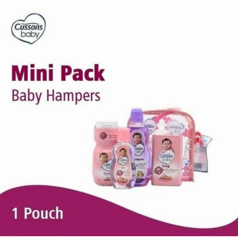 Cussons Baby Mini Bag Gift Set/Set Perlengkapan Perawatan Bayi Cussons