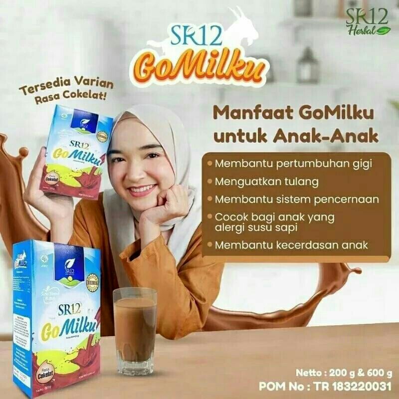 

Susu kambing Gomilku SR12