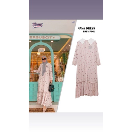 Nana Dress Baby Pink