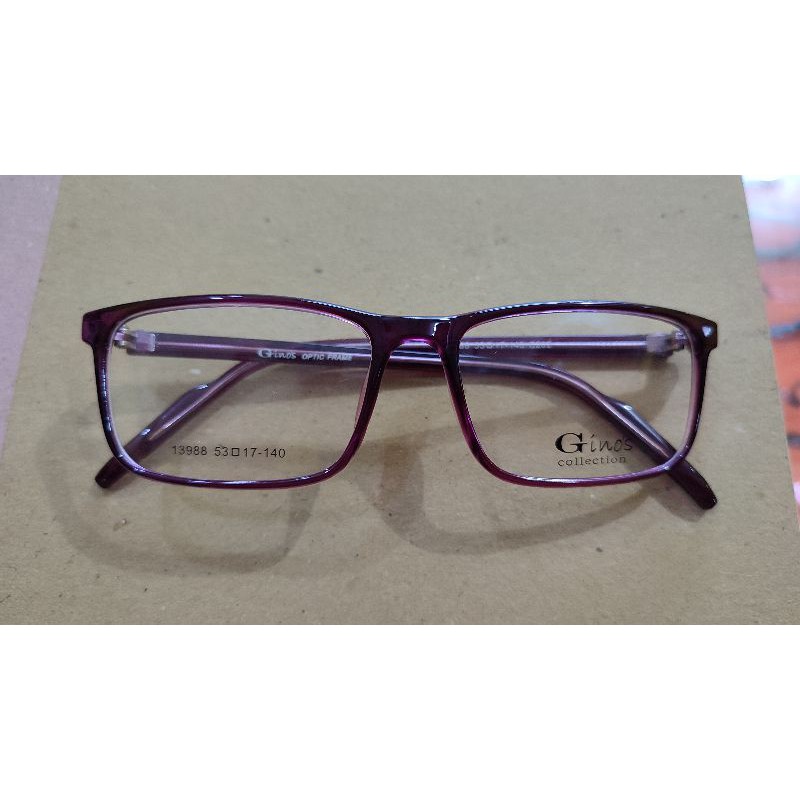Ginos Frame dan Lensa Minus/Plus