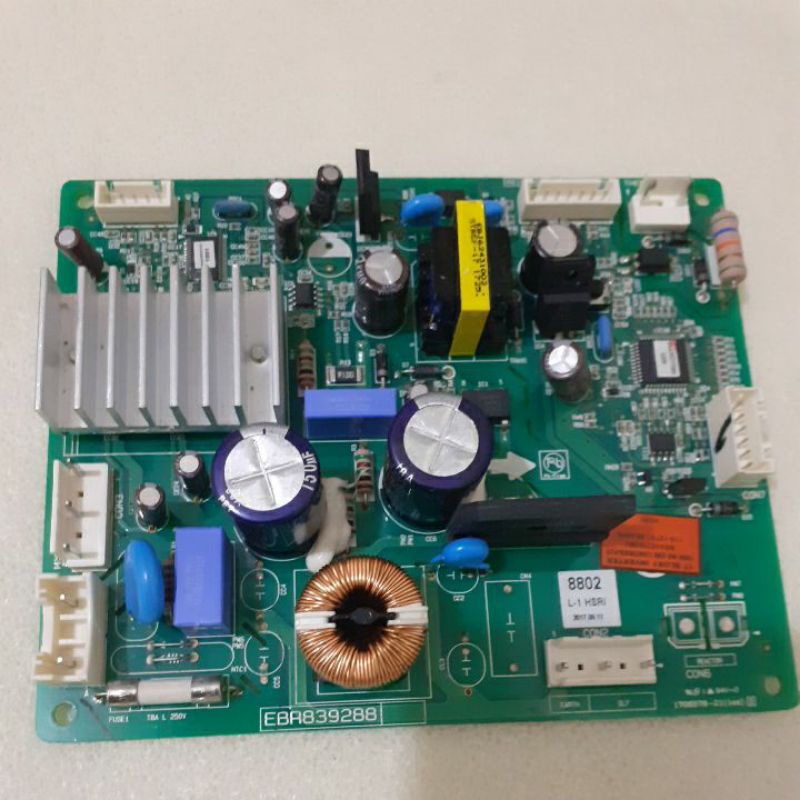 Modul pcb kulkas frezeer LG EBR8392 8802 original