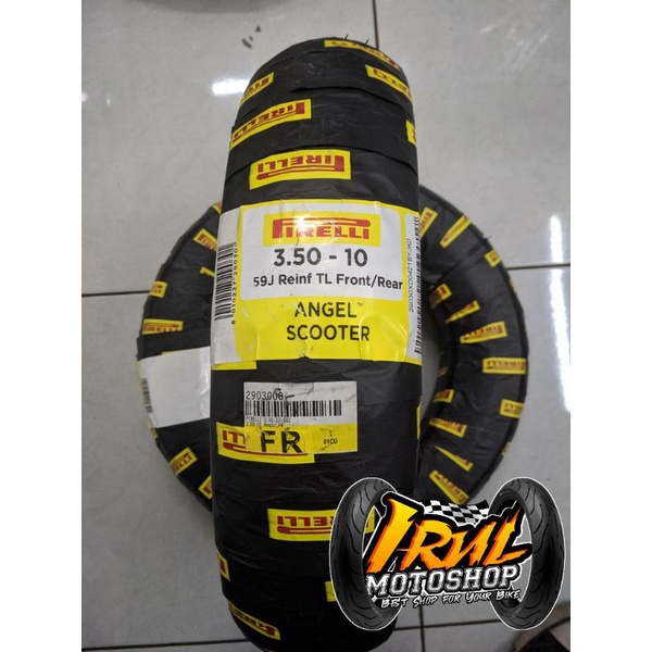 Ban Pirelli Angel Scooter Uk 3.50 Ring 10 For Vespa Tubeless