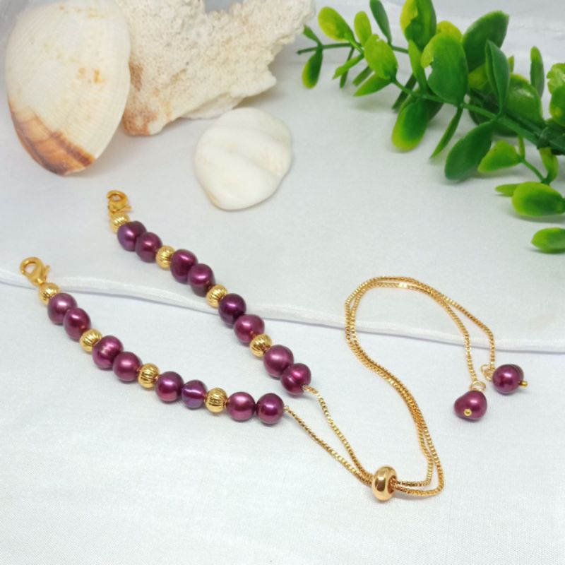 BERSERTIFIKAT STRAP MASKER MUTIARA AIR TAWAR LOMBOK ASLI STRAP MASKER RHODIUM STRAP MASKER SERUT MUT