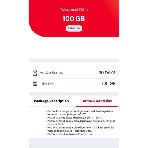 kuota internet isi ulang telkomsel modem orbit 100gb 50gb 30gb 10gb | MODEM ORBIT / MODEM TELKOMSEL 
