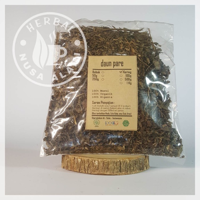 

DAUN PARE KERING | PREMIUM | Momordica Charantia 100g