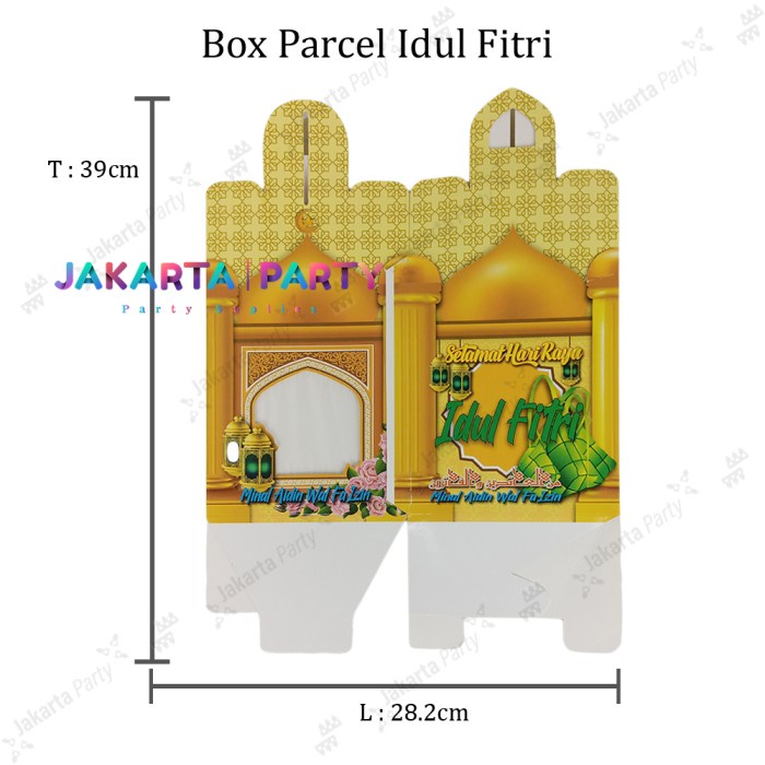 Kotak kue lebaran #2 / kotak hampers idul fitri / kotak parcel lebaran