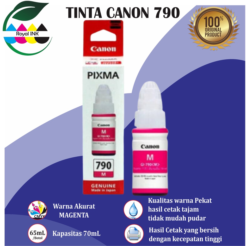 TINTA CANON GI 790 PREMIUM(COMPATIBLE) For CANON G1000, G2000, G2002, G3000