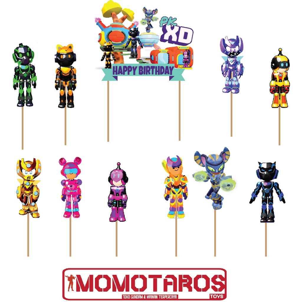 Topper cake XD PK set