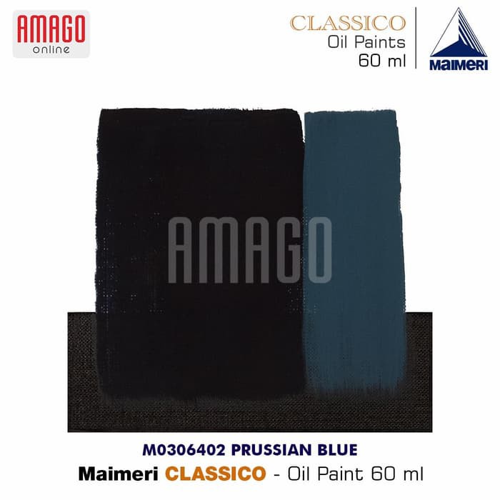 MAIMERI CLASSICO - OIL PAINT - PRUSSIAN BLUE - 60ML - M0306402