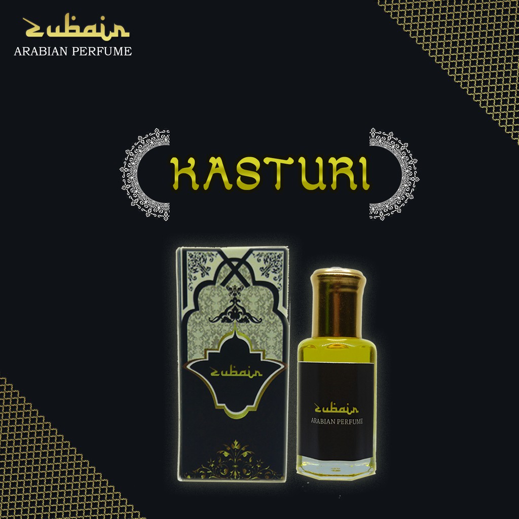 Farfum Pria Arab Original Kasturi Kesukaan Nabi, Non Alkohol (Bisa COD)