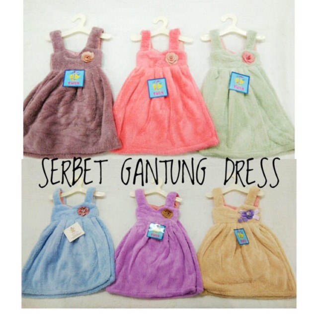 Serbet Tangan Gantung Model Baju ( warna PINK & COKLAT HABIS shoppers )