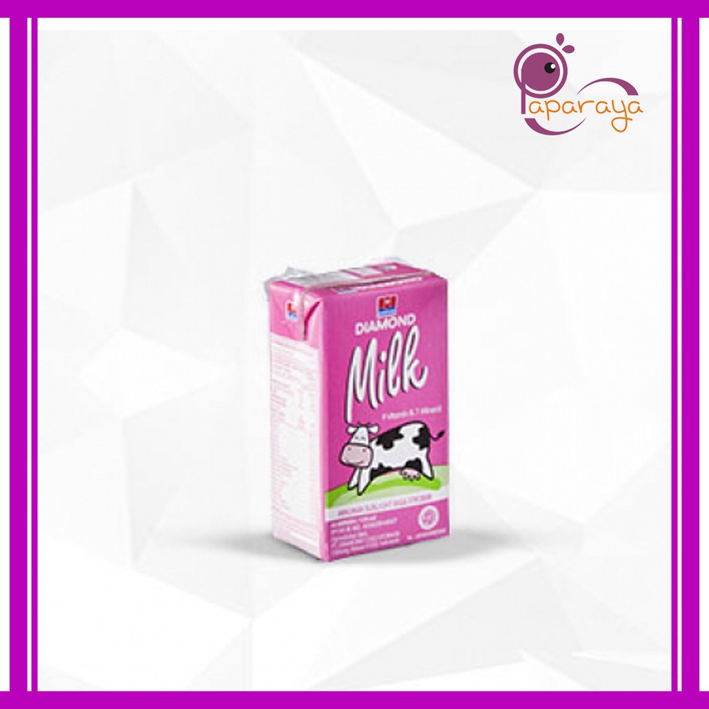 

Diamond Susu UHT Rasa Strowberi 125 Ml