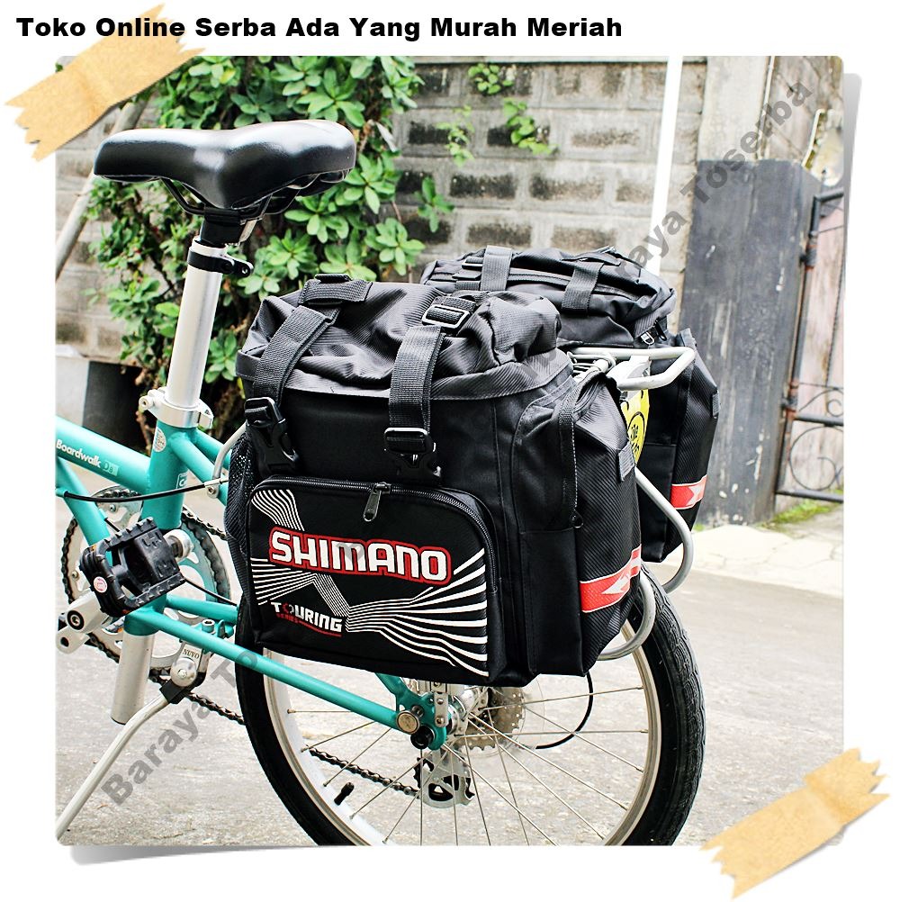 Tas Pannier Shimano Double Touring Bagasi Kiri Kanan