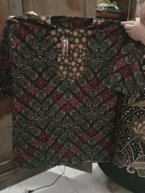 Super Jumbo, Dress Batik Wanita Modern Murah Big Size Jumbo Ld 140cm, Tunik Tunic Batik Ori Dnt Solo