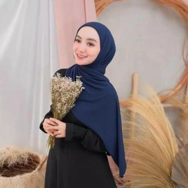 HOT PRODUCT PASHMINA INNER 2IN1 Ceruty Babydoll premium Pasmina instant hijab ciput ༄ 858