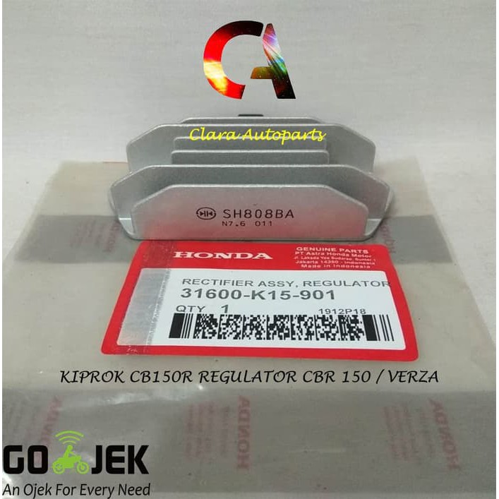 KIPROK CB150R REGULATOR VERZA K15 KIPROK HONDA CBR150 REGULATOR VERSA