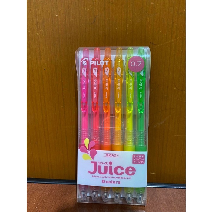 

Produk Unggulan Pilot " Juice " Fluorescent Neon Color Set / Lju-60F-6Ck-Ex Gilaa!!!