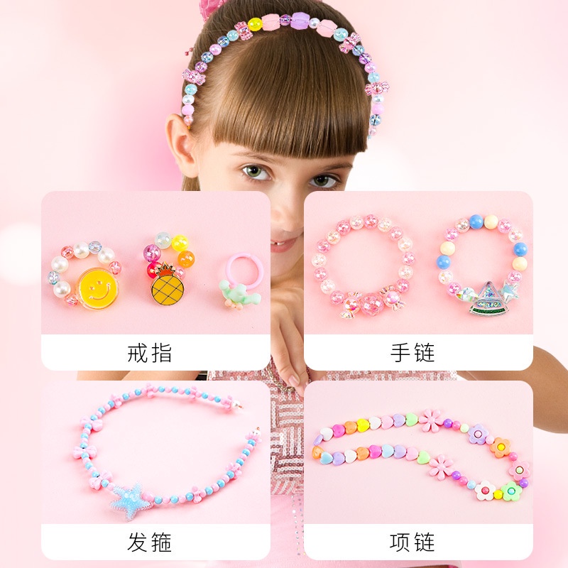 TweedyToys - DIY Aksesoris / Mainan Kreatifitas Anak/ Meronce Manik-Manik Gelang Kalung