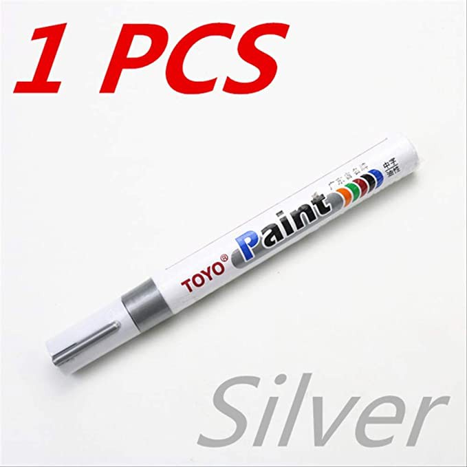 Spidol Ban Mobil Motor Toyo Paint Marker Original Warna Silver