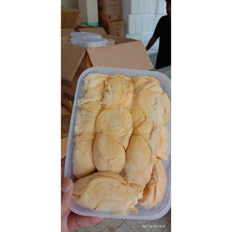 

durian khusus buah durian kupas Palembang kualitas premium