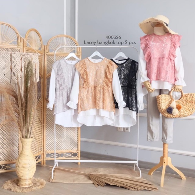 Lacey Bangkok top