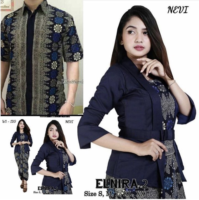 KEBAYA KUTUBARU ELNIRA COUPLE / KUTUBARU COUPLE