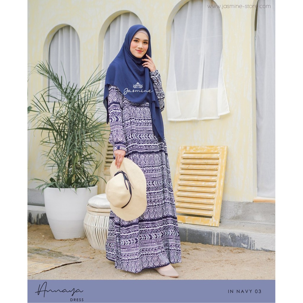 ANNAYA DRESS || Gamis Couple Ibu dan Anak Original by JASMINE LIDIA HADIWINOTO