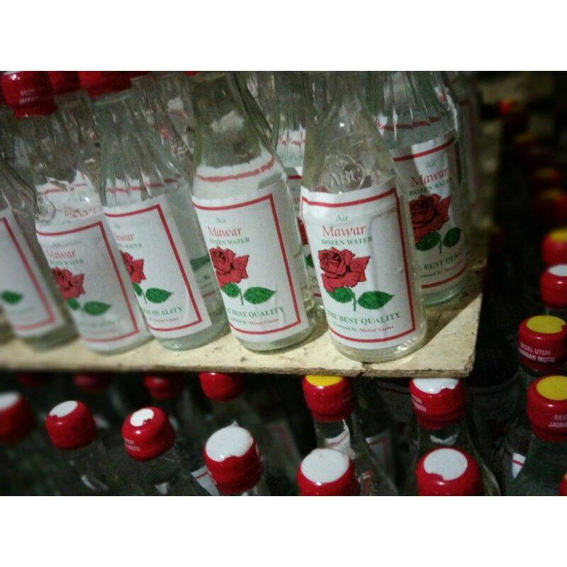 air mawar makam ziarah nyekar 1 lusin (12 botol)