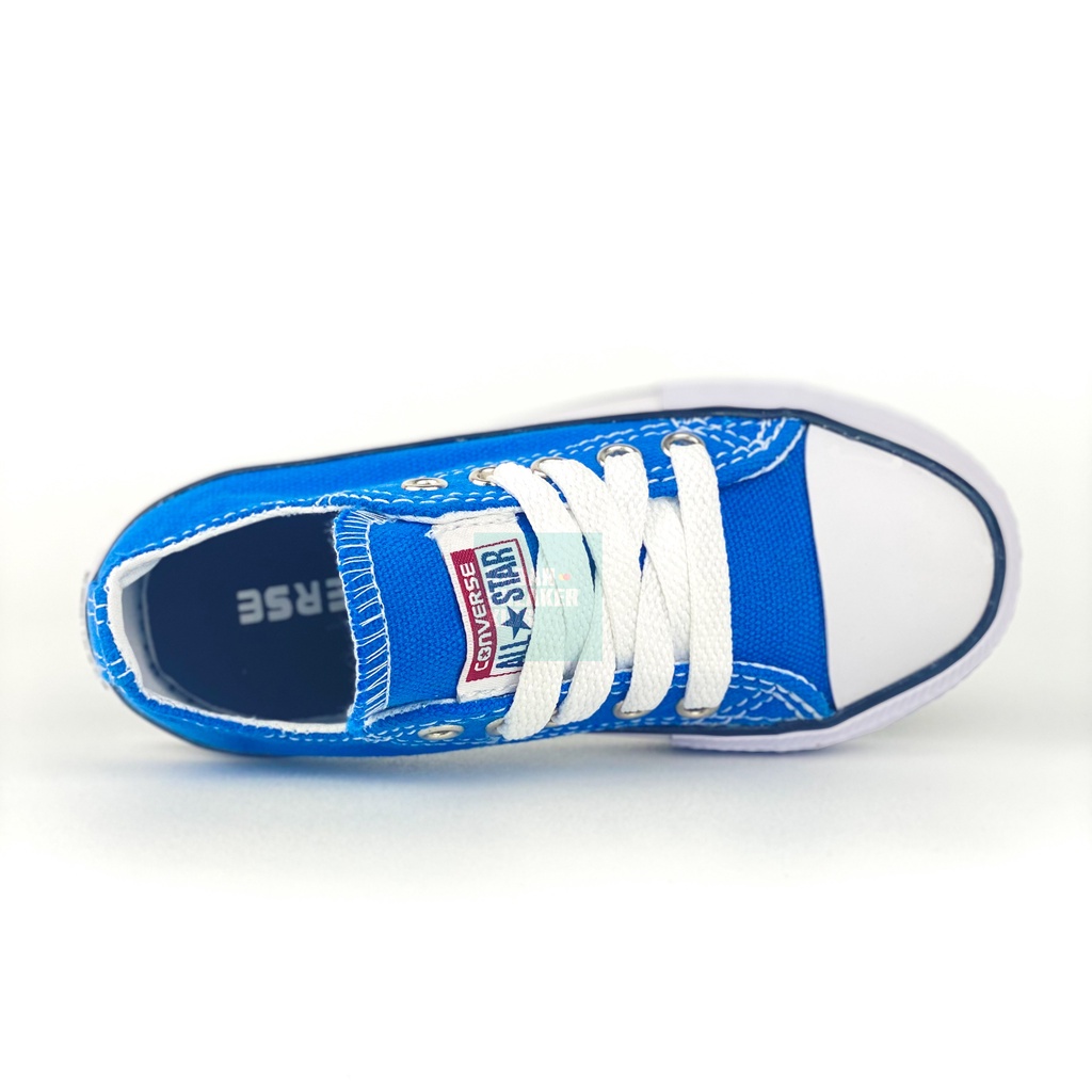 SEPATU ANAK CONVERSE ALL STAR LOW BLUE 18-35 SEPATU ANAK USIA 1-10 TAHUN - URBAN SNEAKER KIDS