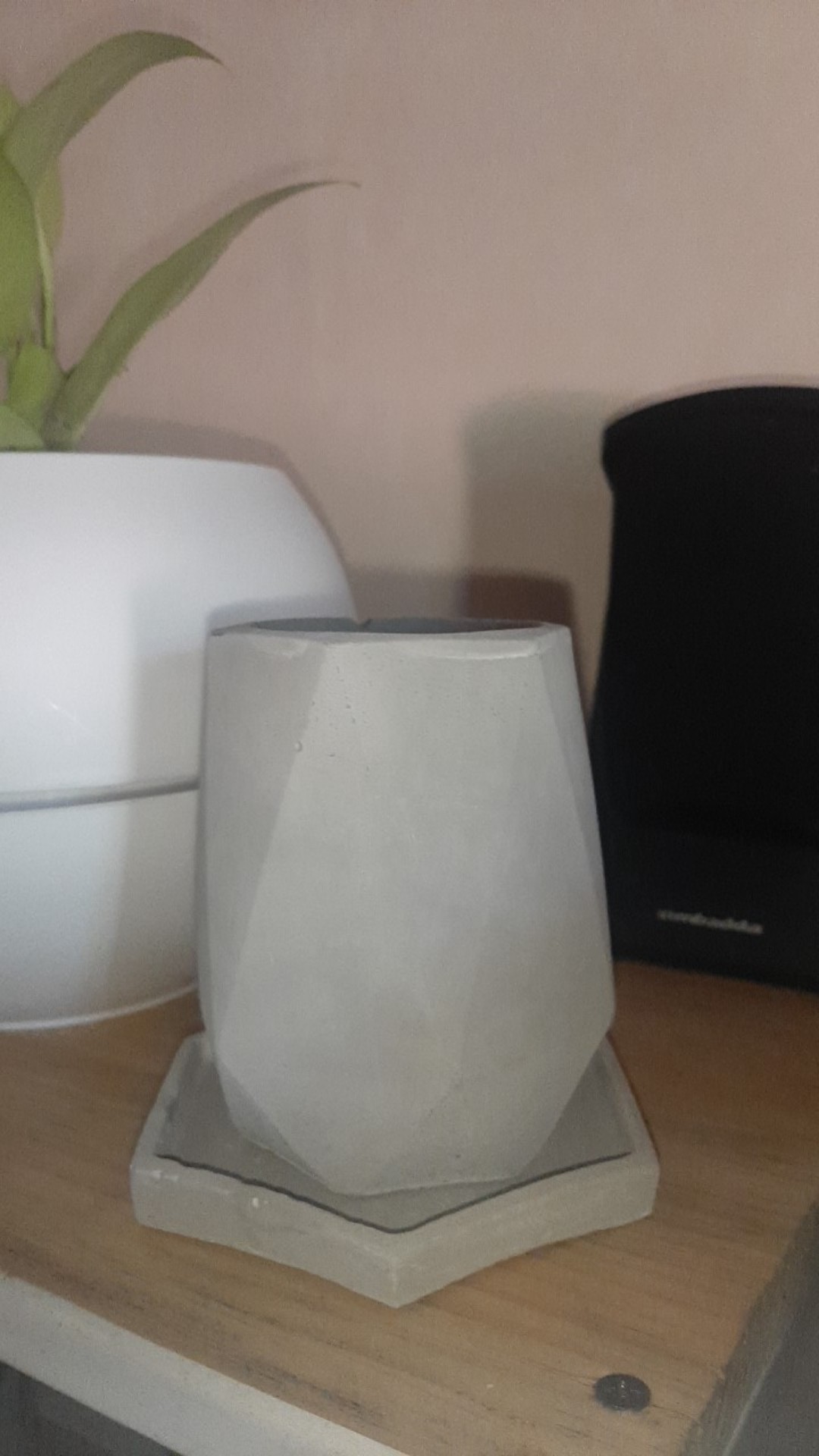 [tdp 33] Alas Tatakan Coaster Semen Concrete Tanaman Sukulen Dekorasi Indoor Hias Unik Kecil Diy