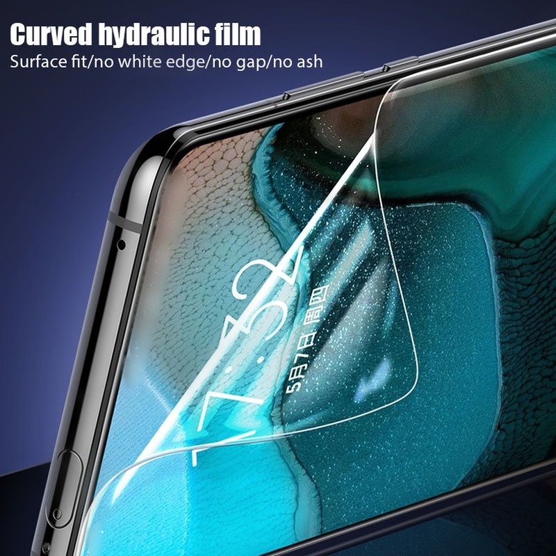 Film Pelindung Layar Hydrogel TPU Full Cover Flexible Anti Sidik Jari Untuk Vivo X Note