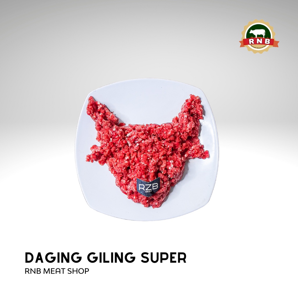 

DAGING GILING - MINCED BEEF 500gr / DAGING SAPI GILING STANDAR 500 Gram / DAGING GILING SUPER 500 Gram