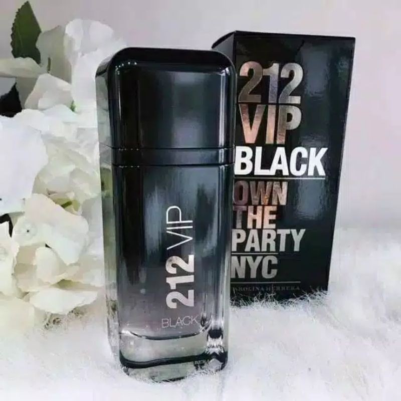 PARFUM 212 VIP BLACK MEN OWN THE PARTY NYC