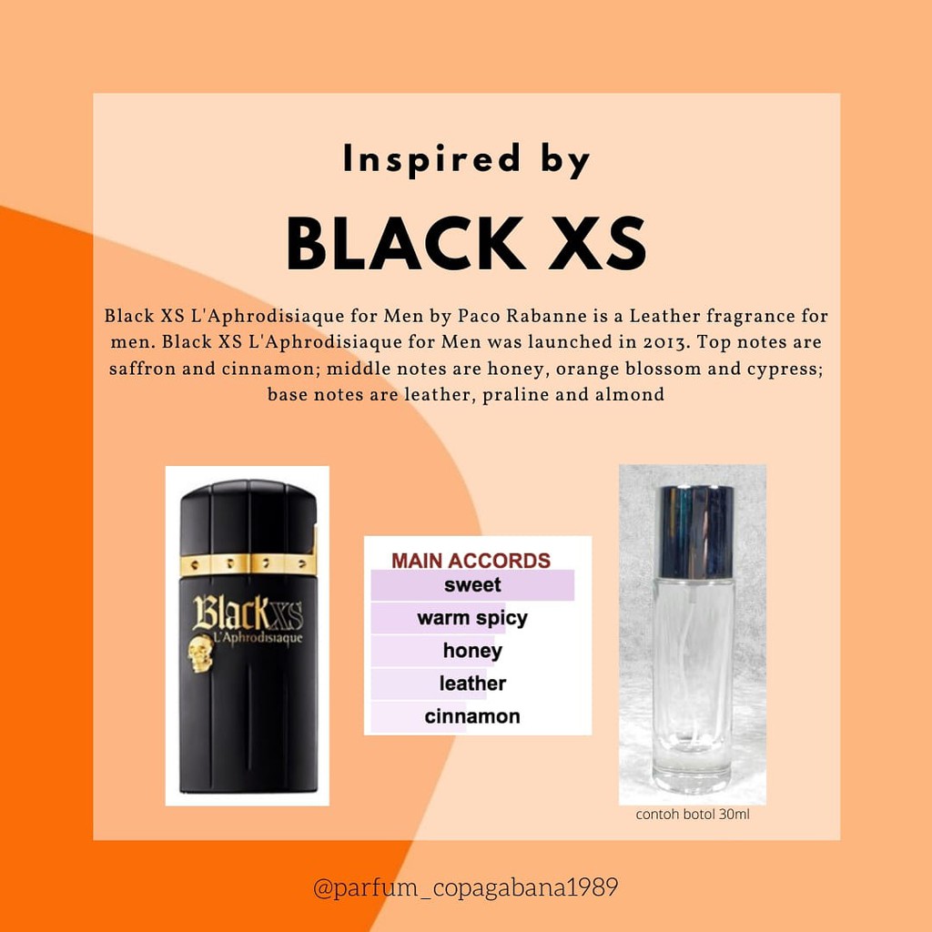 [BEST SELLER] PARFUM BLACK XS - PACO RABANNE
