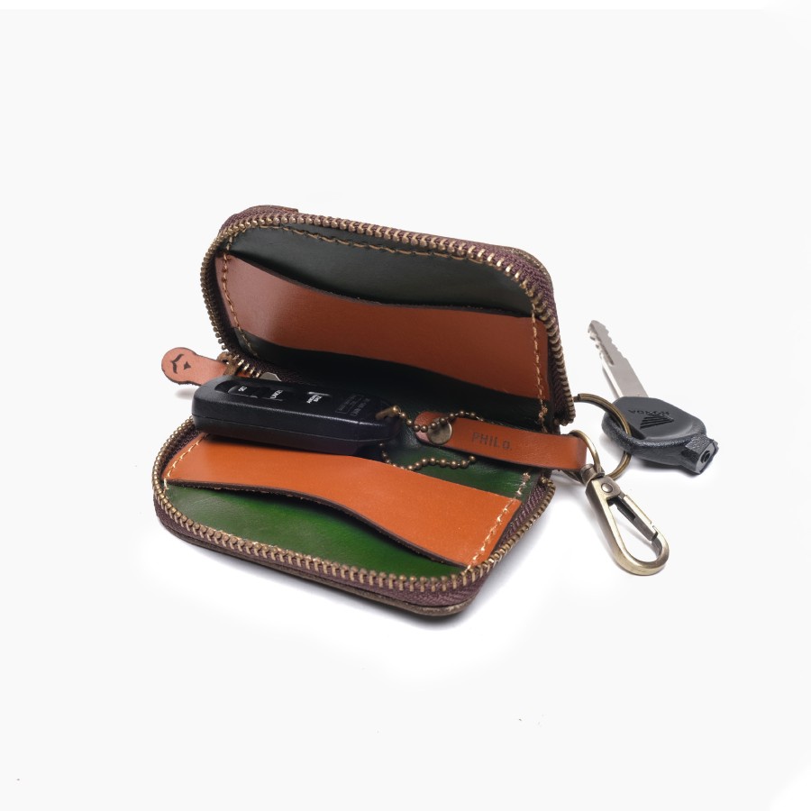 Dompet Stnk Kulit Asli Keyless Wallet - PKC1159