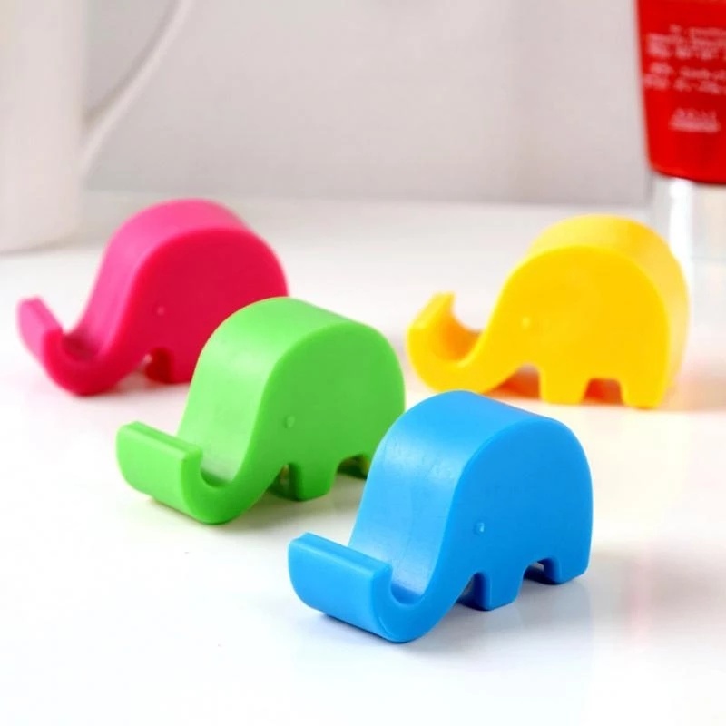 Creative Cartoon Elephant Desk Stand/ Universal Multicolor Mobile Phone Holder/ Lazy Portable Stand for Watching TV