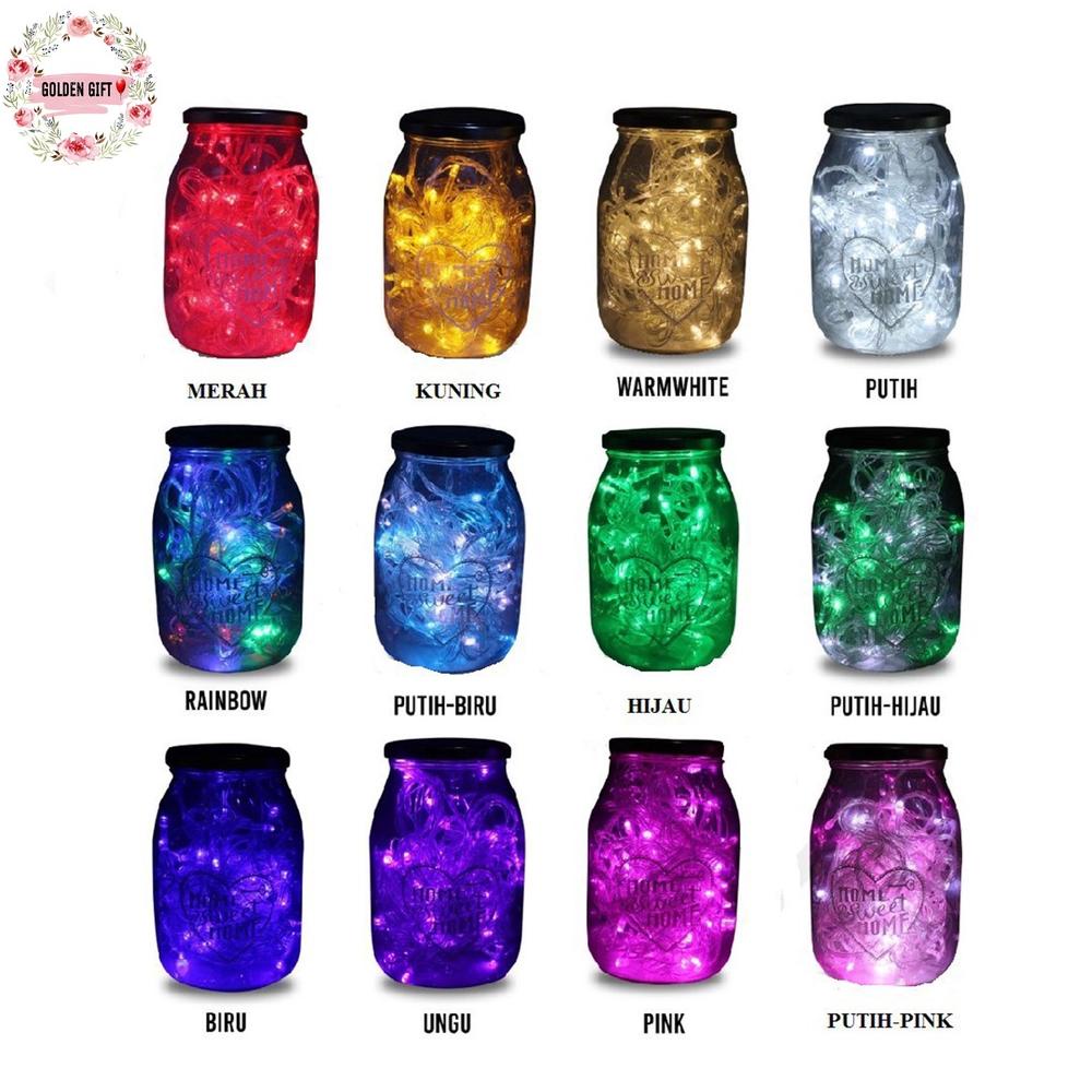 LAMPU NATAL LED TUMBLR | TUMBLR LIGHT | LAMPU HIAS LED | LAMPU DEKORASI LED 100 BUAH POPULER