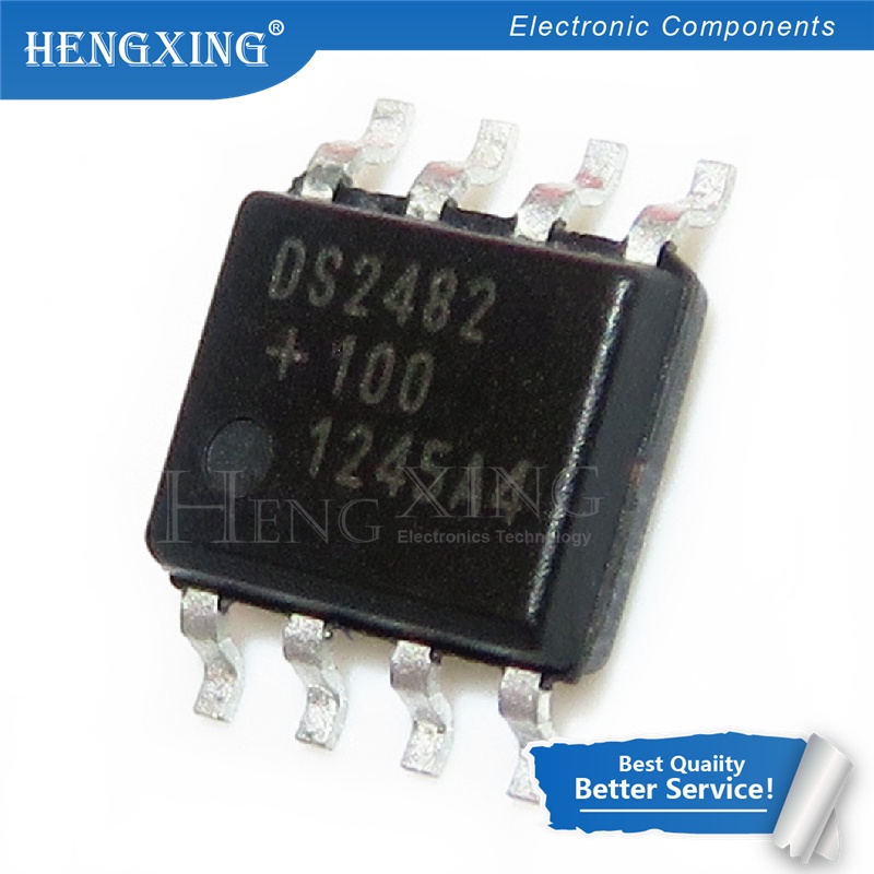 20pcs DS2482 DS2482S-100 DS2482S-100 + DS2482-100 SOP-8 Single-Channel 1-Wire Master