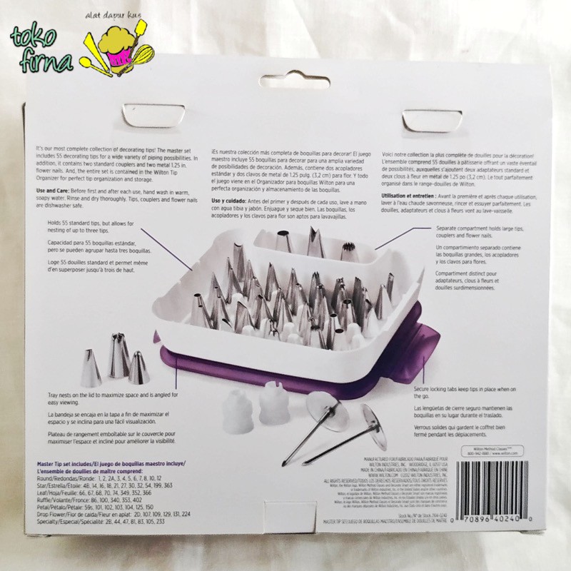 Wilton Master Tip Set - Spuit Set