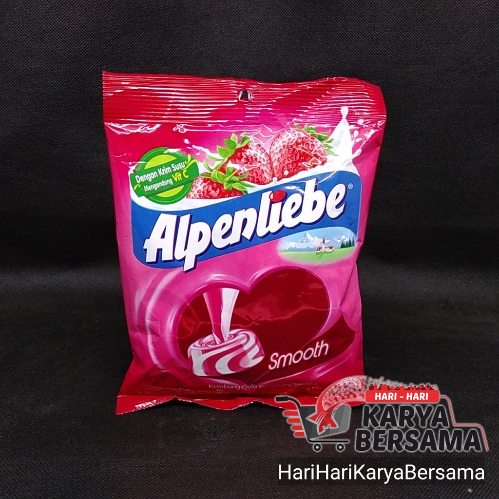 

ALPENLIEBE SMOOTH STROBERI 125GR
