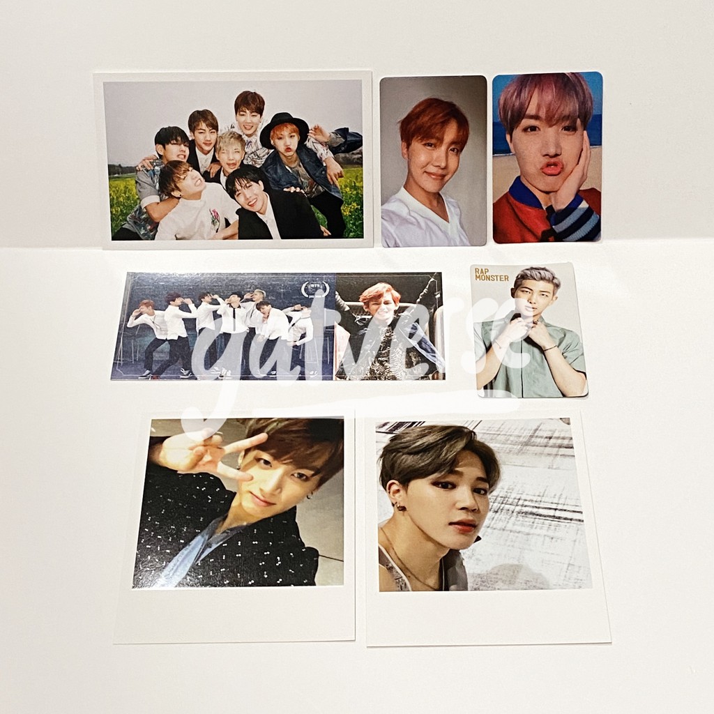 BTS Photocard PC Polaroid (Jungkook JK Jimin Jhope Hobi RM Namjoon Youth Japan V Taehyung) YNWA Wing