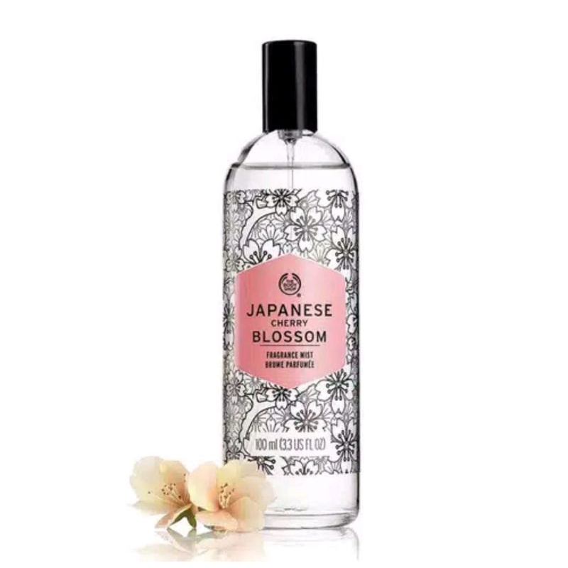 the body shop body mist JAPANESE CHERRY BLOSSOM