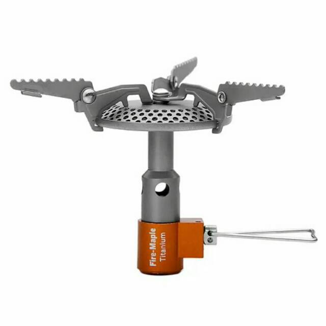 Kompor Fire Maple FMS-116T titanium firemaple stove ultralight mini portable gas lipat camping